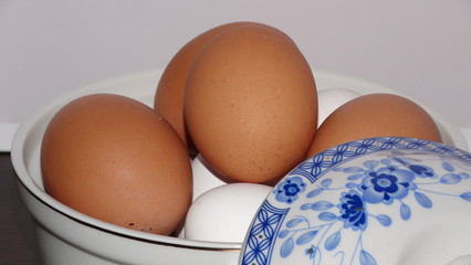 eggs in a bowl