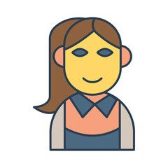 Obraz premium girl student female