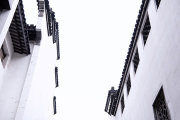 Horse head wall in Huizhou architecture