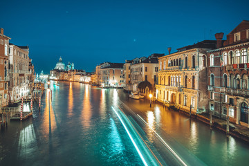 Venice at night