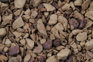 instant coffee texture