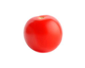 cherry tomato on white background
