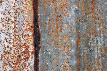 old dirty rusty iron texture for background.