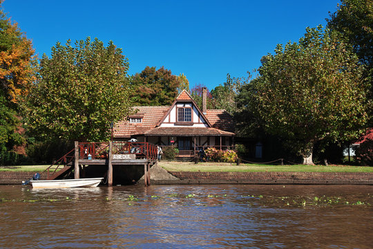 Delte el Tigre river Argentina South America