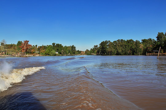 Delte el Tigre river Argentina South America