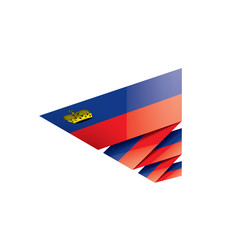 liechtenstein flag, vector illustration on a white background.