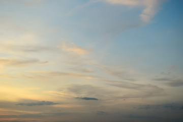 Fototapeta premium beautiful light in morning sky
