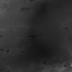 Black ink and watercolor texture on white paper background. Paint leaks and ombre effects. Hand painted abstract image. School blackboard.