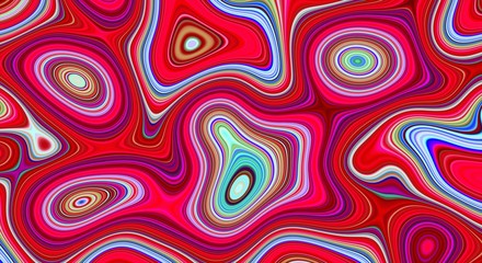 Psychedelic abstract pattern and hypnotic background for trend art,  backdrop creative.