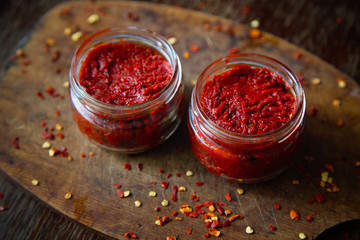 Adjika Abkhazian & Caucasian. Cooking recipe.