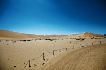 Road to nowhere, Namibia, Africa