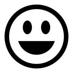 Big smile emoticon