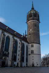 Fototapeta na wymiar Schlosskirche Wittenberg