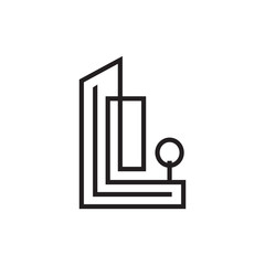 Home logo design vector template