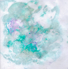 bright beautiful painted texture on paper with paints