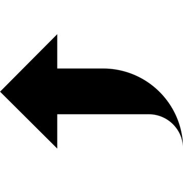 Previous arrow sign