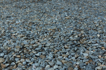 gravel of dirt road