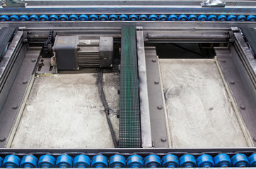 Conveyor belt, production line of the factory.