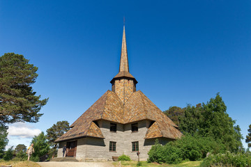 Fototapeta na wymiar Norwegen Stabkirche