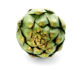 Obraz premium Artishok on white background