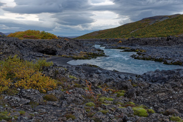 Fototapeta na wymiar Landschaft an der F550, Island