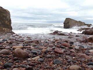 stones on the beach