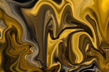 luxury golden liquid marble background