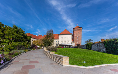Fototapeta premium Wawel Castle in Krakow, Poland