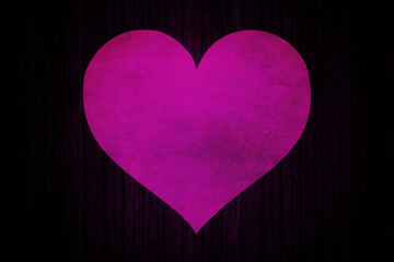 Pink Heart Black Tone Icon Texture Art Background Pattern Design Graphic