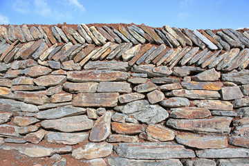 Dry Stone Wall, Devon