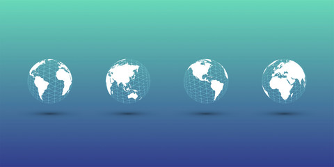 mondo, link, network, internet, comunicazione © xyz+
