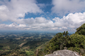 panoramic view of ibitipoca national park, minas gerais, brazil - 250478657