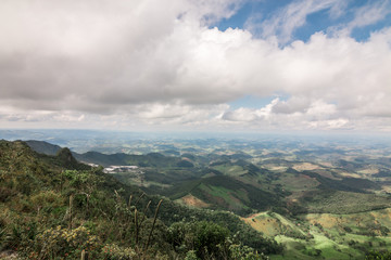 panoramic view of ibitipoca national park, minas gerais, brazil - 250478696