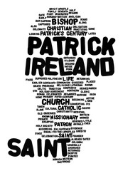 Saint Patric word cloud concept