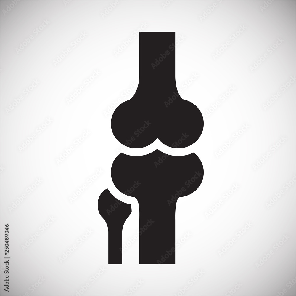 Poster bones icon icon on white background for graphic and web design, modern simple vector sign. internet 