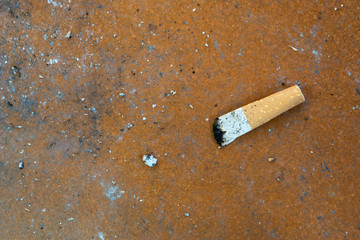 cigarette on ground