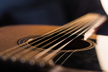 Acoustic guitar body