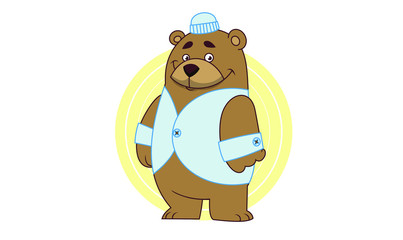 Bear and blue © andresantana