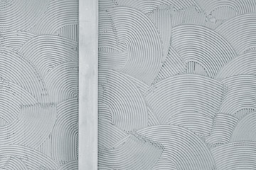 Decorative plaster wall finish texture