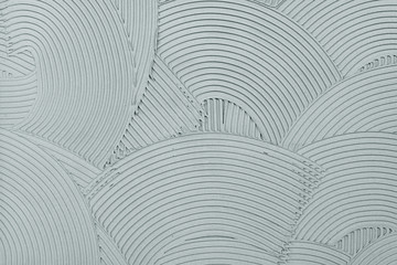 Decorative plaster wall finish texture