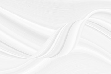 Graphic symmetrical pattern for wallpaper and packaging for various purposes. The background is gray and white with a gradient texture of stripes, lines, waves and geometric shapes.