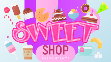Sweet Shop Poster
