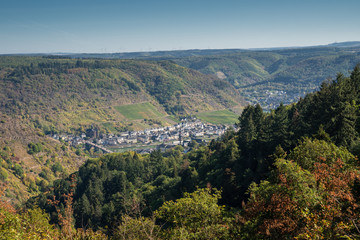 Naklejka premium Cochem, Eifel, Germany, Europe