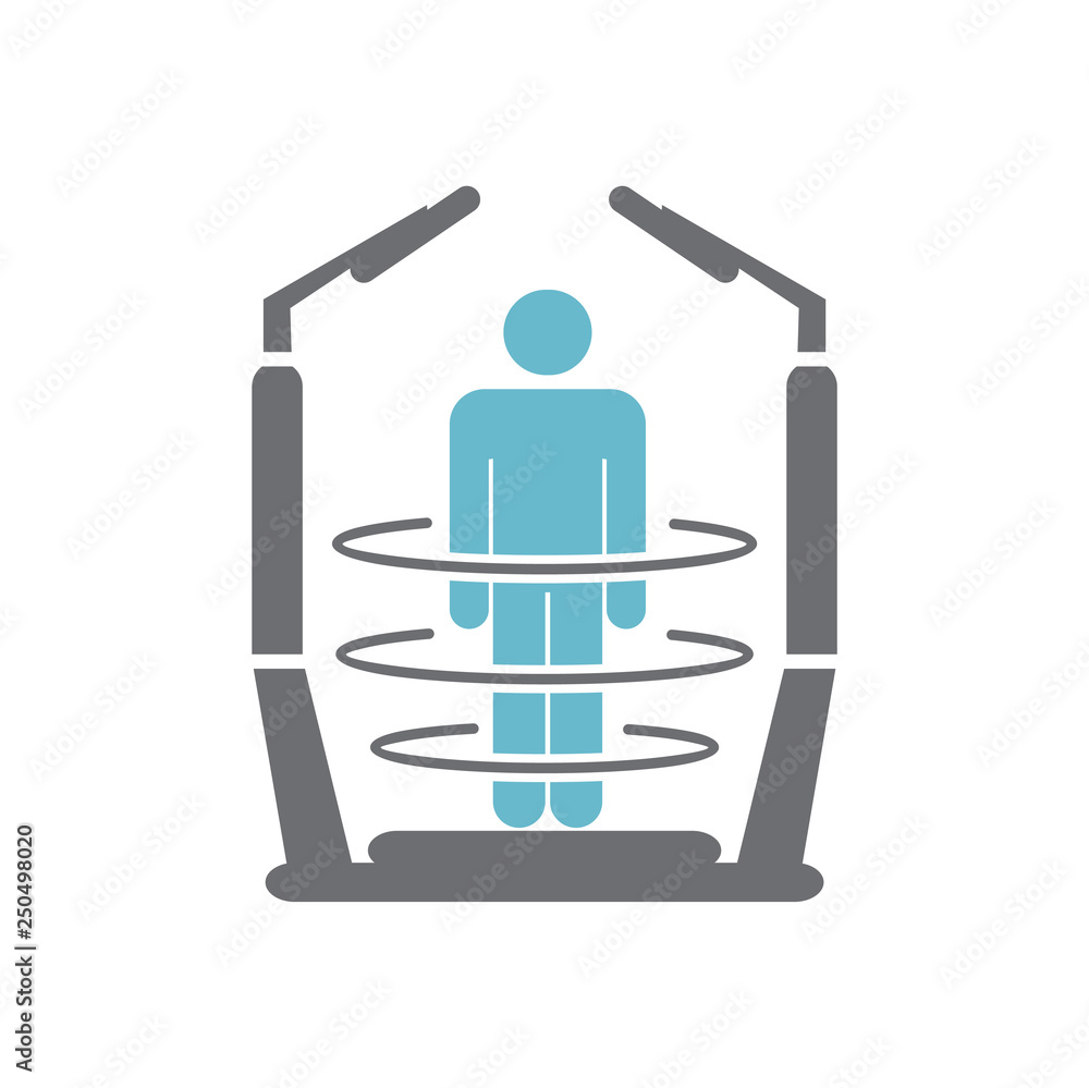 Poster future medicine icon on white background for graphic and web design, modern simple vector sign. inte