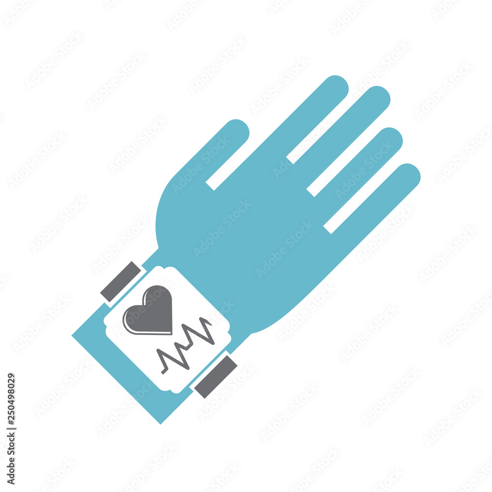 Poster heart rate app icon on white background for graphic and web design, modern simple vector sign. inter