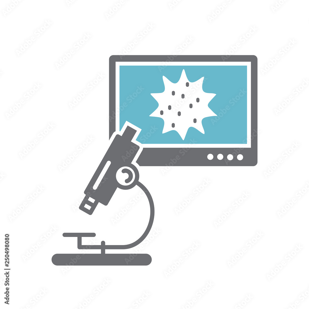 Poster future medicine icon on white background for graphic and web design, modern simple vector sign. inte