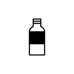 bottle icon vector. bottle vector design. sign design. flat style. Vector EPS 10