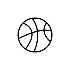 basketball icon vector. basketball vector design. sign design. flat style. Vector EPS 10