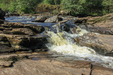 Falls of Dochart in Killin, Schottland