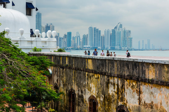 Las Bovedas building, Old Town, Panama City, Panama, Central America, America